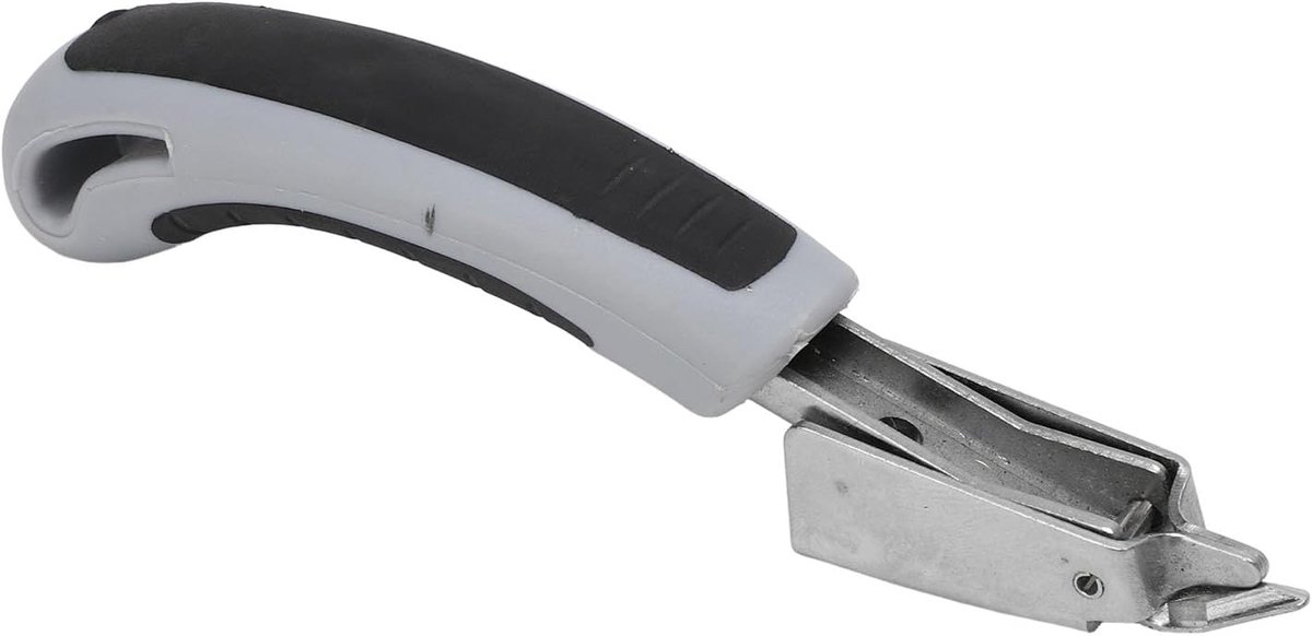Nietjesverwijderaar - Nietjestrekker Gereedschap - Meubels Vloer Tapijt - Ergonomisch Ontwerp - 16 CM - Zwart