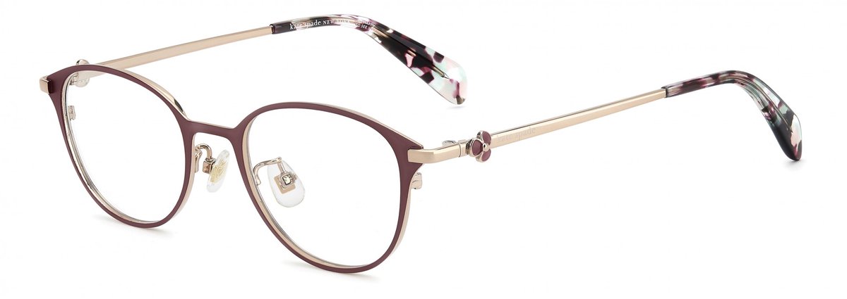Kate Spade KS KIYANA 2/FJ Burgundy gold 48/19/140 WOMAN Brilmonturen