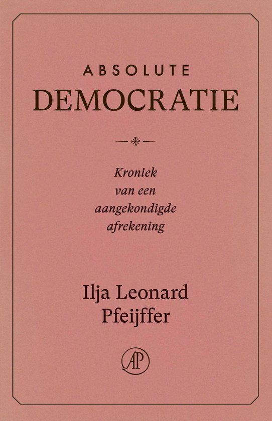 Absolute democratie - cover