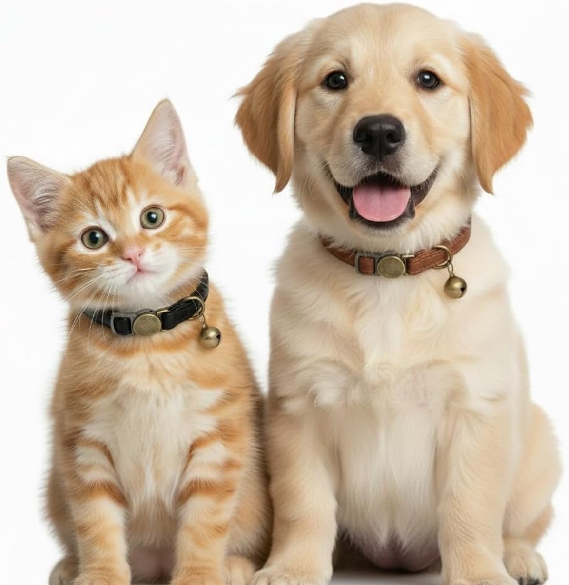 2 stuks leren kattenhalsband met bel, zachte halsband kat met veiligheidssluiting, halsbanden voor katten, kitten, puppy's – foto 7