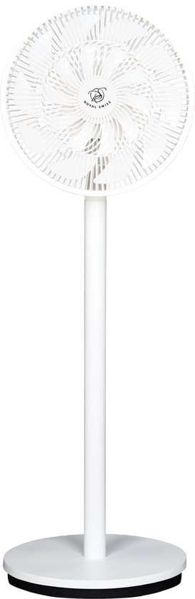 Royal Swiss SF12A3 12 inch ventilator 3-in-1 staand, tafel, wand, 3 snelheden, oscillatie, 45W, wit