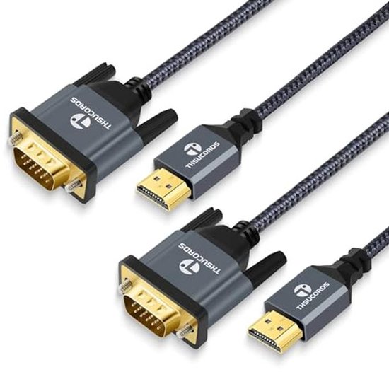 HDMI Naar DVI-D Kabel 2 Meter – Mannelijk/mannelijk – Vergulde Contacten – Bi-directioneel – Zwart – Voor Tv, Monitor, Projector, Videokaart