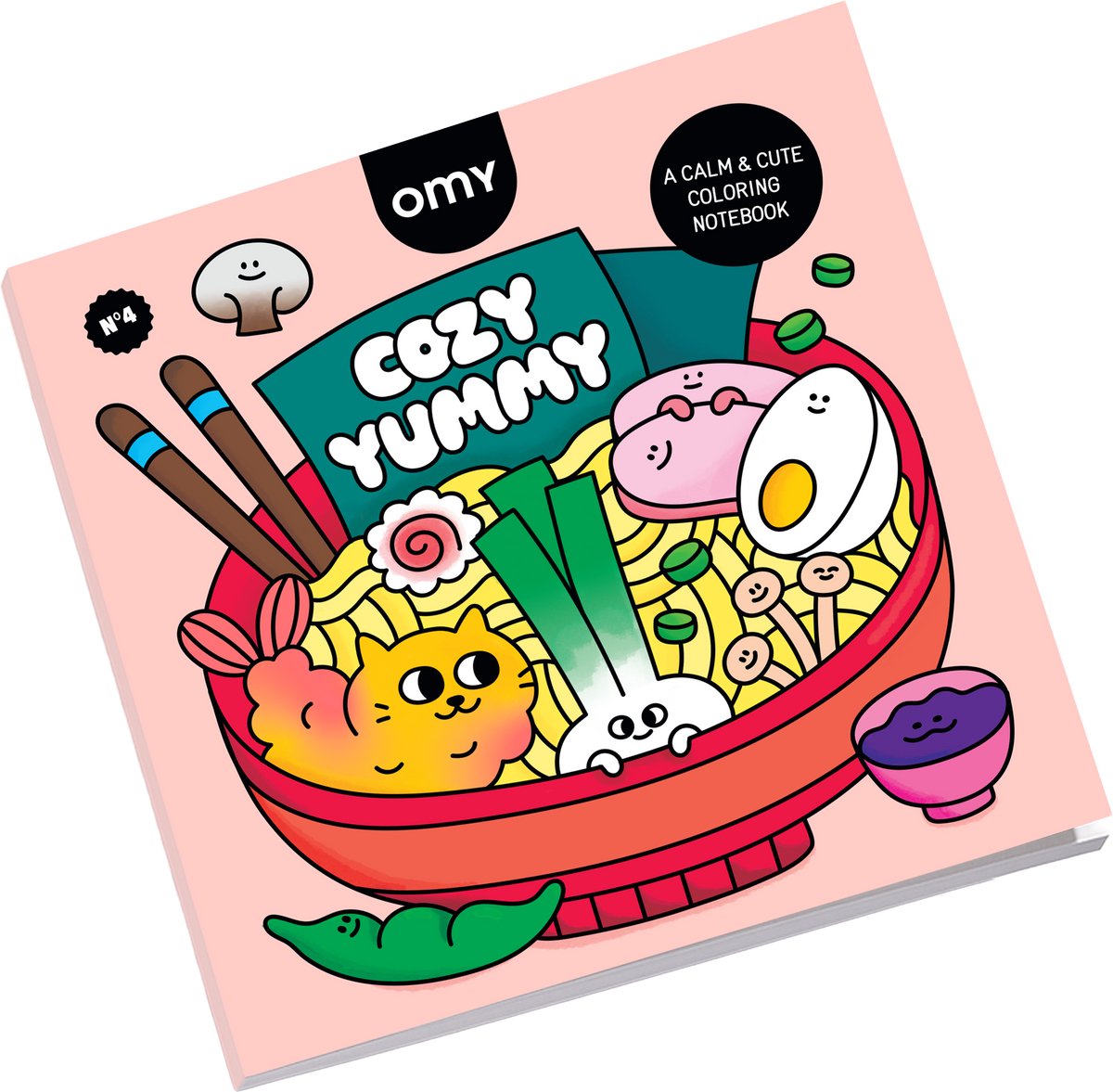 OMY - Cozy coloring - Kleurboek - Yummy