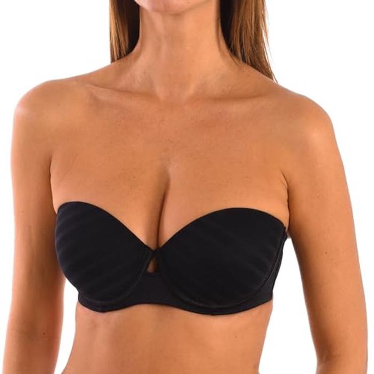 Dames Strapless Beha zonder Bandjes met Beugels en Cupvulling