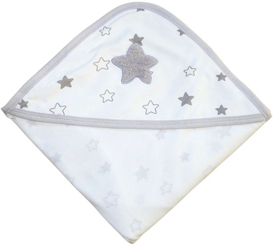 Zibbi Originals Baby Geschenkset Sterren - 9-delig - Unisex - 0-3 Maanden - Wit/Grijs - Kraamcadeau / Babyshower Geschenk van Zibbi — afbeelding 5