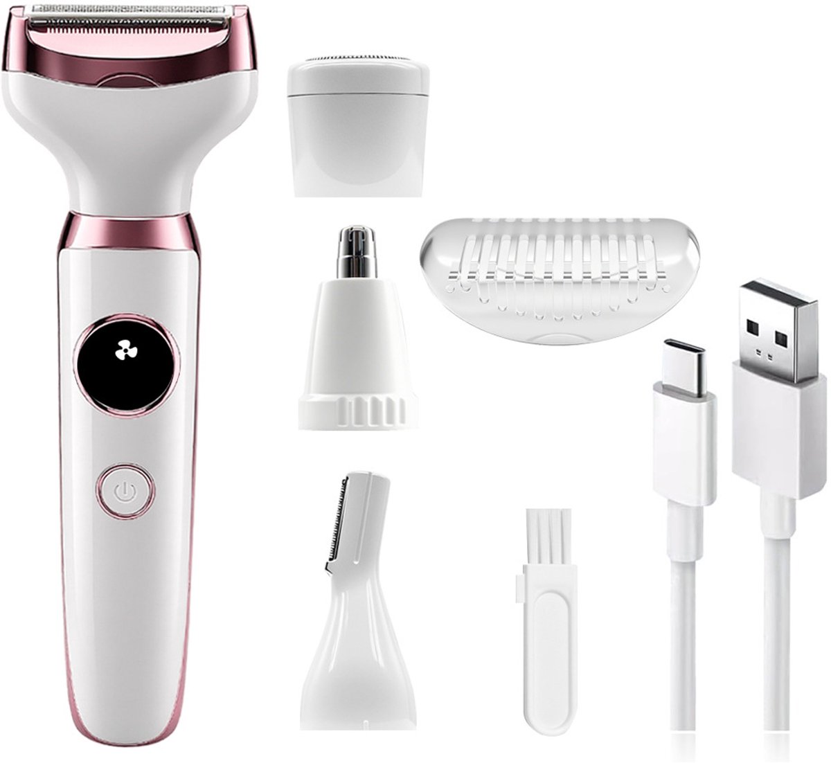 Allesto Draagbaar Ontharingsapparaat Huidvriendelijk Beauty - Allesto - €27,75