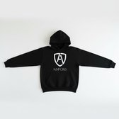 AMPORA - Hoodie Dames & Heren - Zwart - 100% Katoen & Soft Fleece - Sporttrui