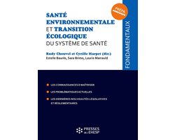 Santé environnementale et transition écologique du système de santé