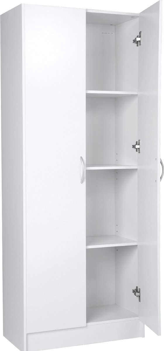 VEVOR Keukenkast, 1529 mm Voedselopslagkast, 50 Kg, Vrijstaande voorraadkast met 3 Planken (2 Verstelbaar), Houten voorraadkast voor Keuken, Eetkamer — cadeau in Cadeau-ideeën - foto 2