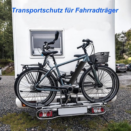 E-bike Accu Beschermhoes - 54*38cm - Integrated Battery Cover - Accuafdekking - Accuhoes Electrische Fiets Of E-Bike - Universeel - Accuhoes - Fietsaccu Beschermhoes - 1 stuk - blauw/zwart van Merkloos — afbeelding 3
