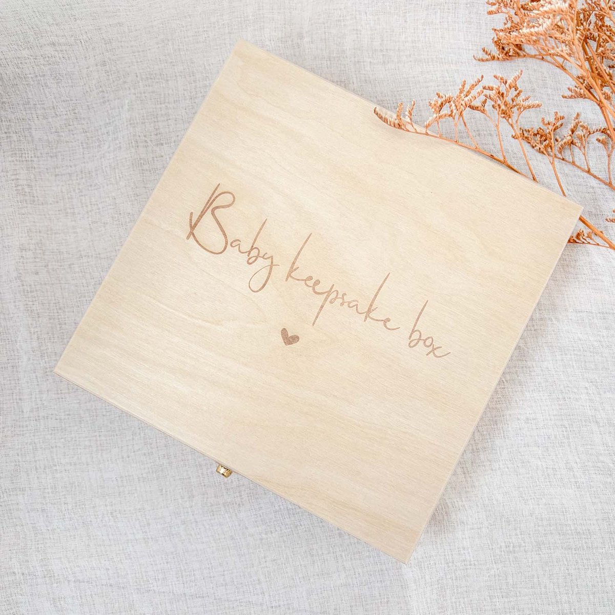 Fien & Feau - Bewaarkistje - Bewaar en koester - Baby keepsake box - herinneringen