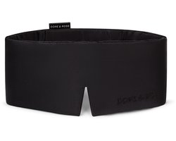 Dore & Rose - Slaapmasker - Oogmasker - Zijden Slaapmasker Voor Mannen en Vrouwen - Deep Sleep Mask - Eye Mask - Verduisterend - Wallen - Zwart - Nº 18 Ébène du Chêne