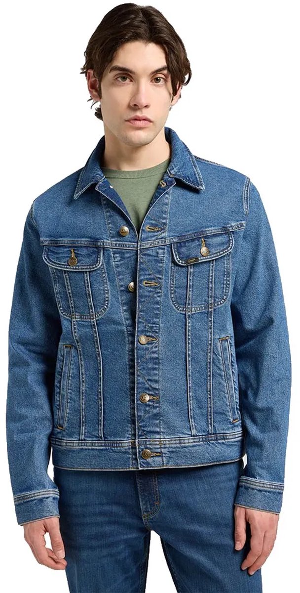 Lee Rider Regular Fit Spijkerjas 4XL Man Belmont