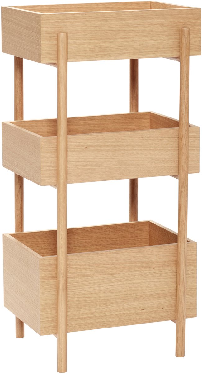 Hübsch sidetable Stack Nature Natuurlijk
