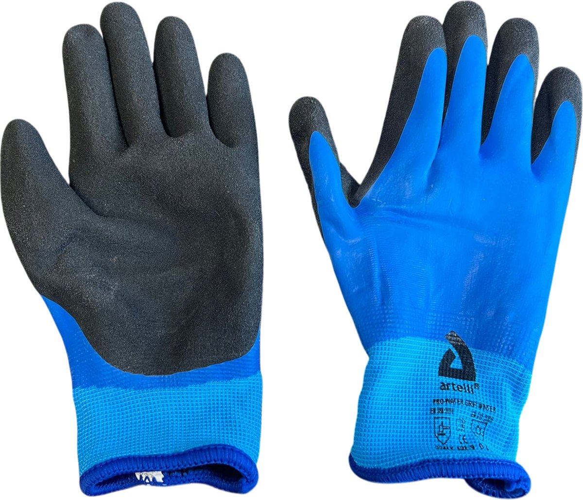 Artelli pro water grip thermo handschoen, maat 11 - per 6 stuks