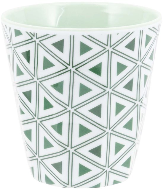 Bo-Camp Servies - Mix & Match - 16-Delig - Melamine - Groen - Leaf van Merkloos — afbeelding 5