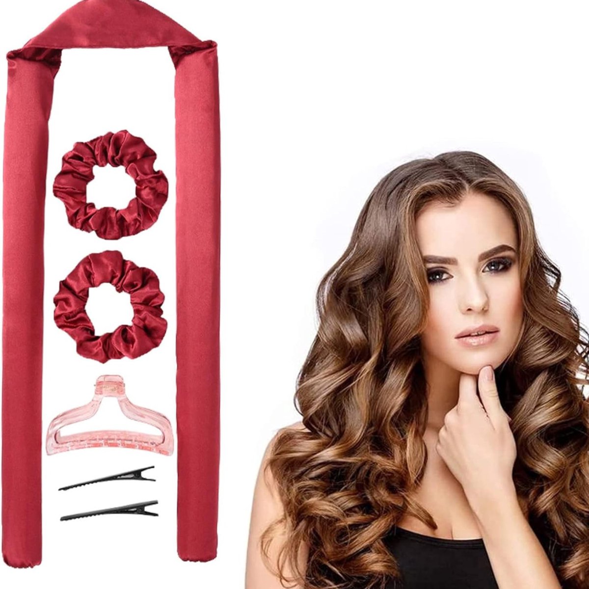 Heatless Curls - Krulspelden - Haar Krullers Zonder Hitte