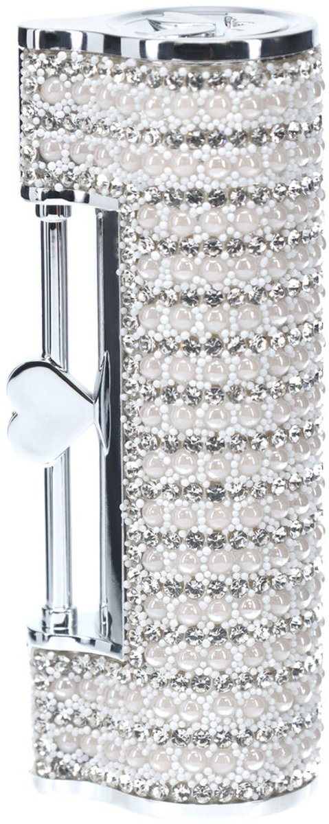 Loveline by Shots Sexy Angel - Lipstick Vibrator with 4 Attachments - Clear