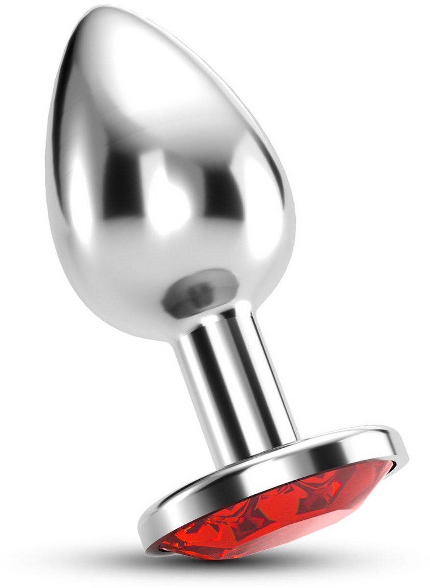 Crushious Bijou - Anale Sieraad Plug - Klein - Rood