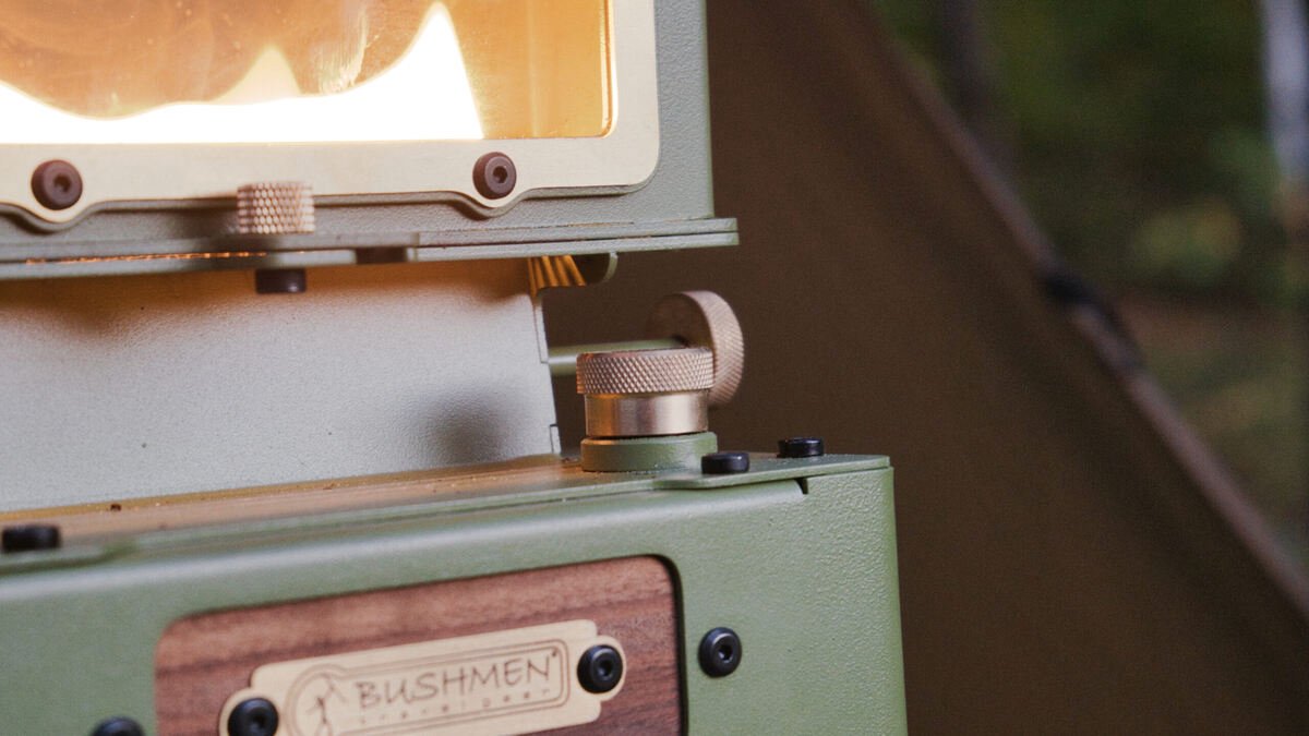 Bushmen Outpost Oil Lamp Olive