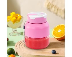 Citruspers, automatische sinaasappelpers, elektrische sinaasappelpers, mini draadloze draagbare oplaadbare automatische sapbeker.