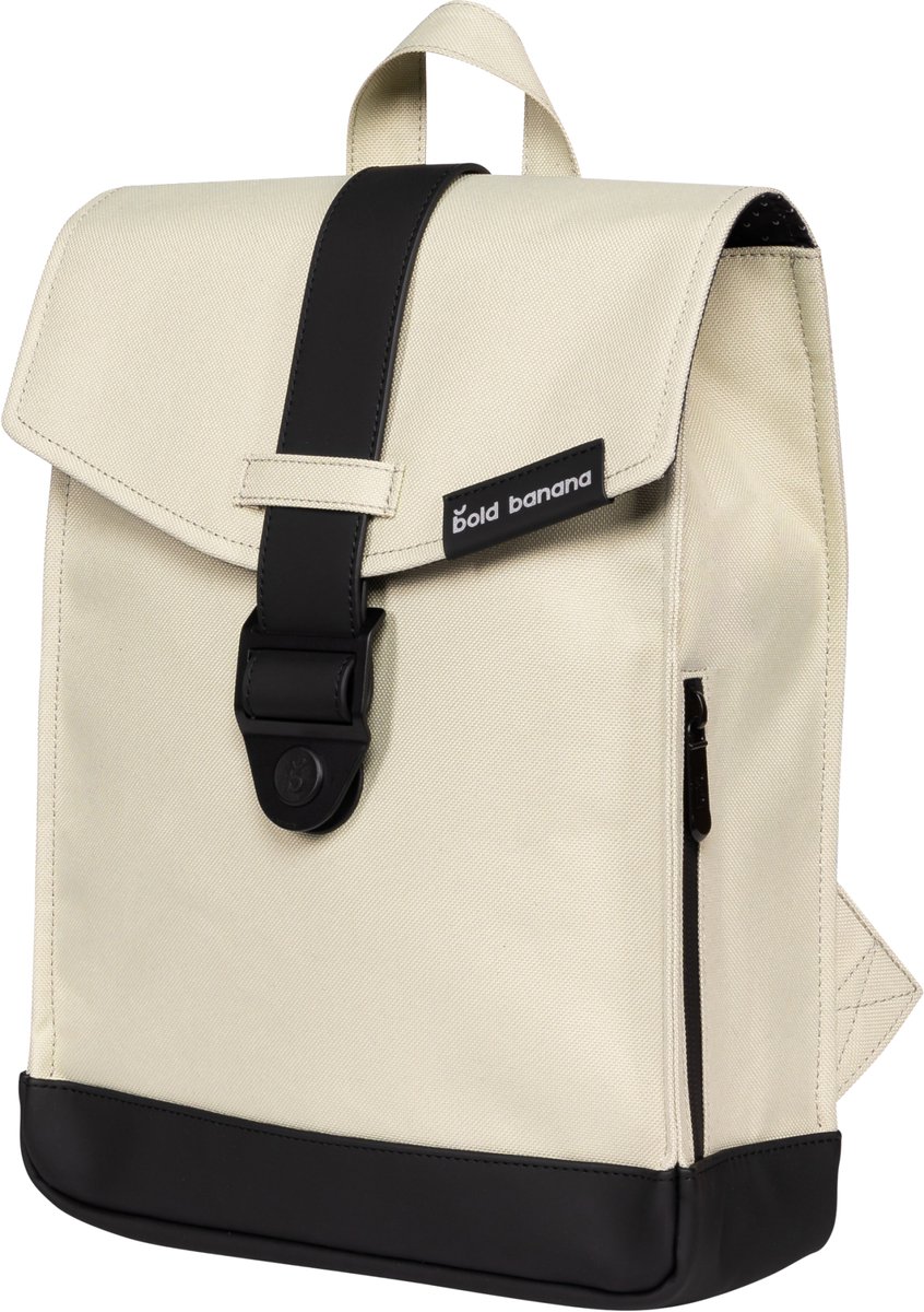 Envelope Mini Rugzak - Compact - Vegan - Waterdicht - Tabletvak - Dames & Heren - Rugtas - Crème