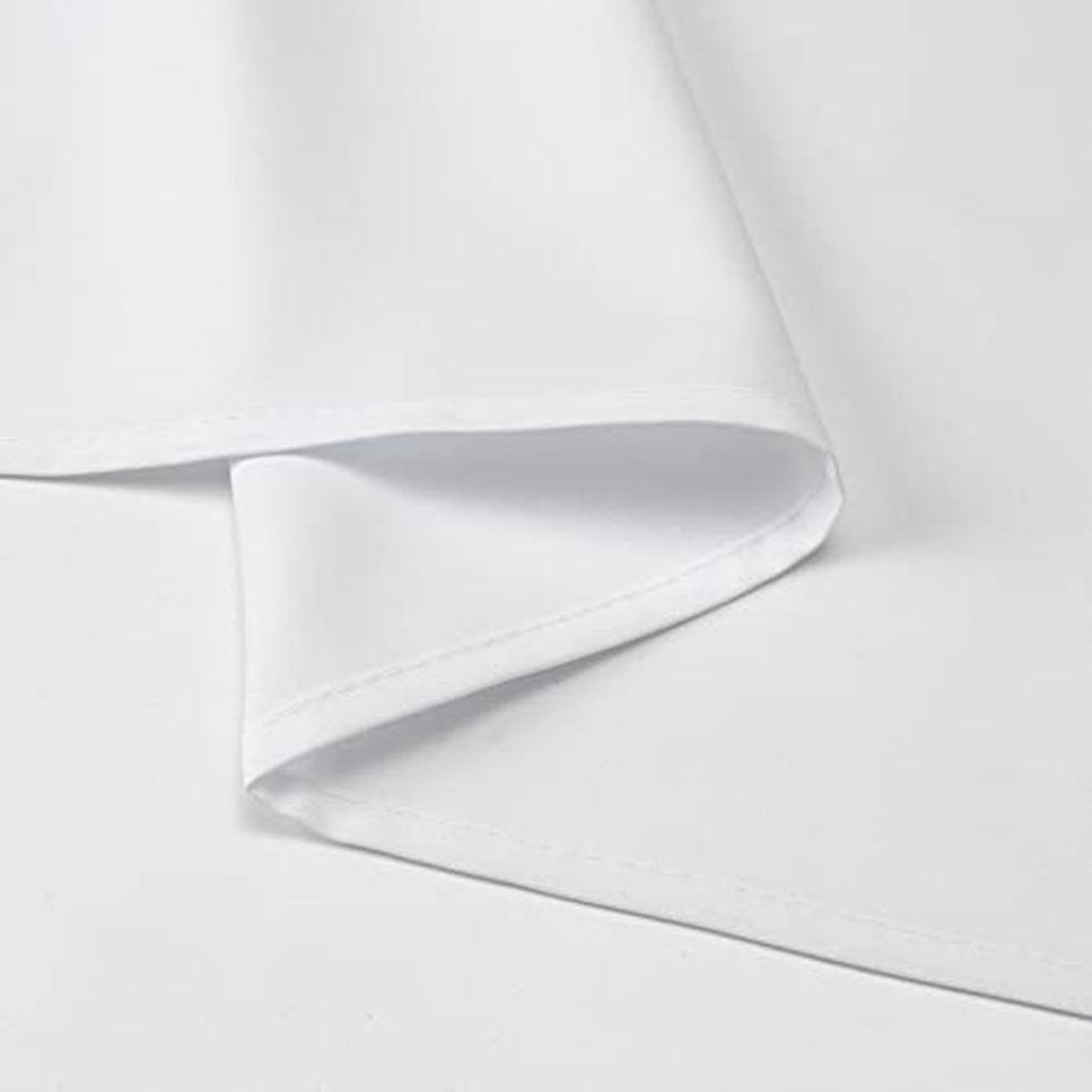 Tafelkleed Polyester 150 x 300 cm - Onderhoudsvriendelijk Effen Wit