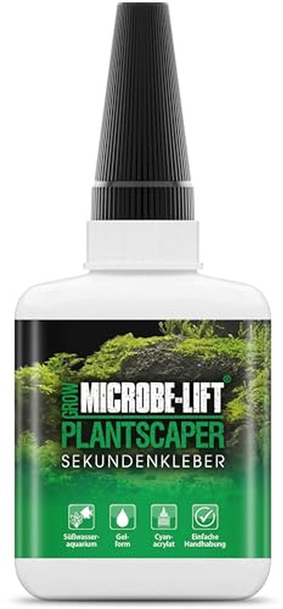 Plantenlijm voor zoetwateraquarium - Ideaal voor aquascaping en het bevestigen van mos en planten (50 g)