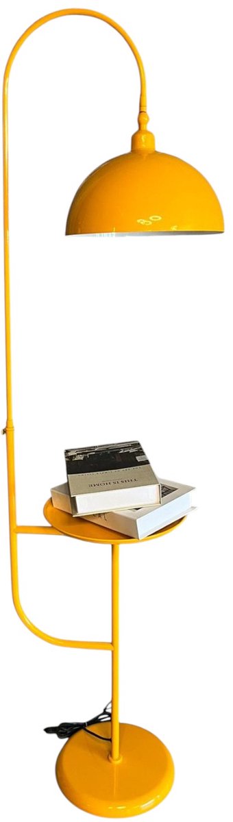Bamyum Dienblad Beweegbaar Hoofdbord Moderne Vloerlamp