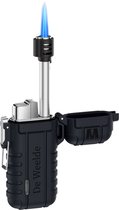 Jetflame aansteker gas navulbaar waterdicht en uitschuifbaar – turbo torch gasaansteker hervulbaar