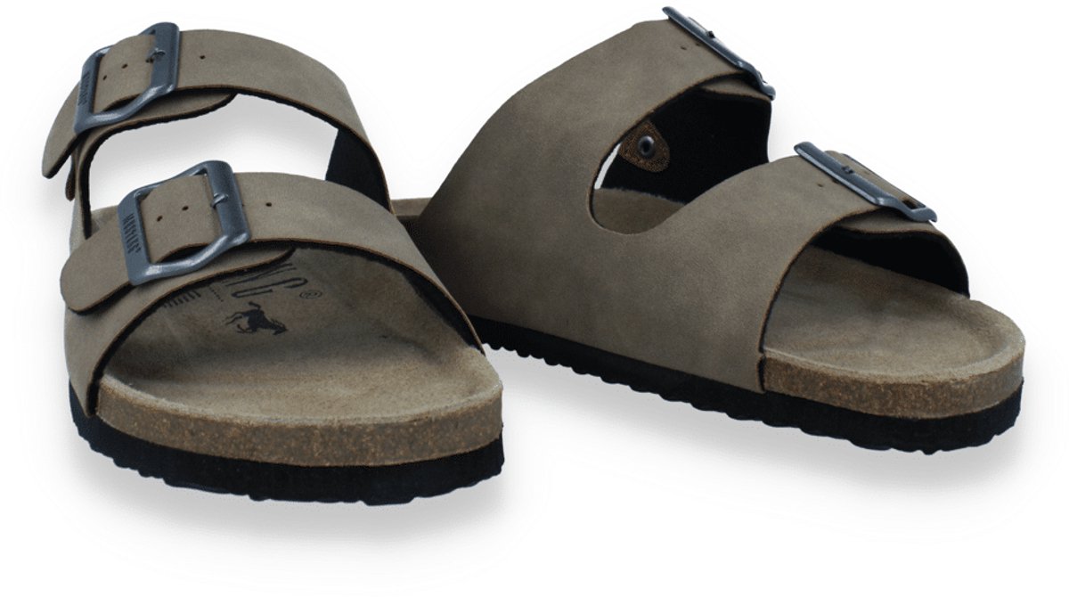 Mustang Slippers - Heren - Beige - Maat:42