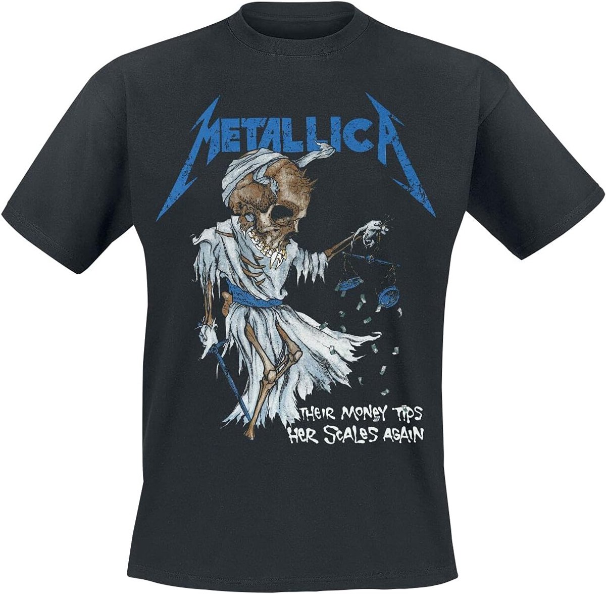 Band T-shirt - Muziek Shirt - Casual Kleding - Officieel Gelicentieerd - 3XL - Zwart
