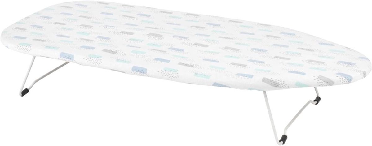 DnA® Tafelstrijkplank - Strijkplanken - Strijkdeken - Strijktafel - Wit - 73cm x 31cm x 15cm