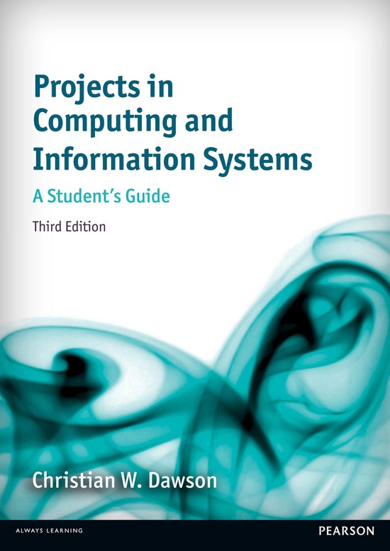 Projects in Computing and Information Systems 3rd edn - cover