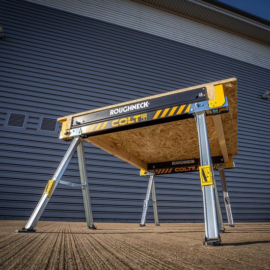 Zaagbok Set - Werktafel Steunen - Houtbewerking Constructie - 500kg Per Stuk - 1000kg Per Paar — afbeelding 4
