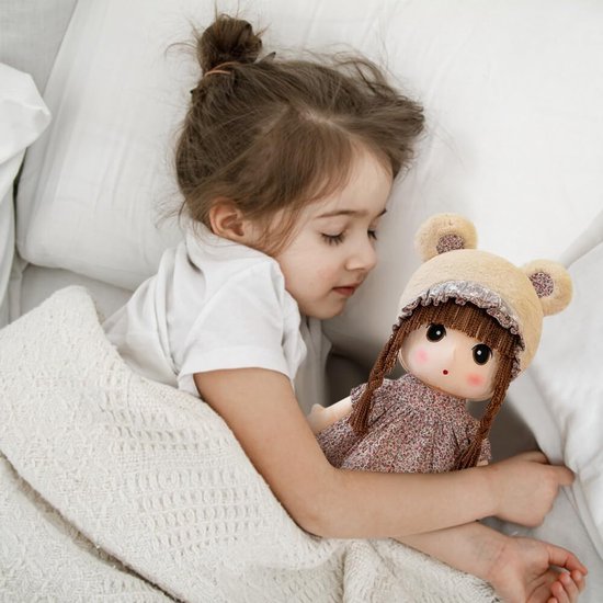 Pluchen Prinsespop 50 cm - Ragdoll Fee in Meerdere Kleuren - Zachte Knuffel voor Kinderen van Merkloos — afbeelding 2