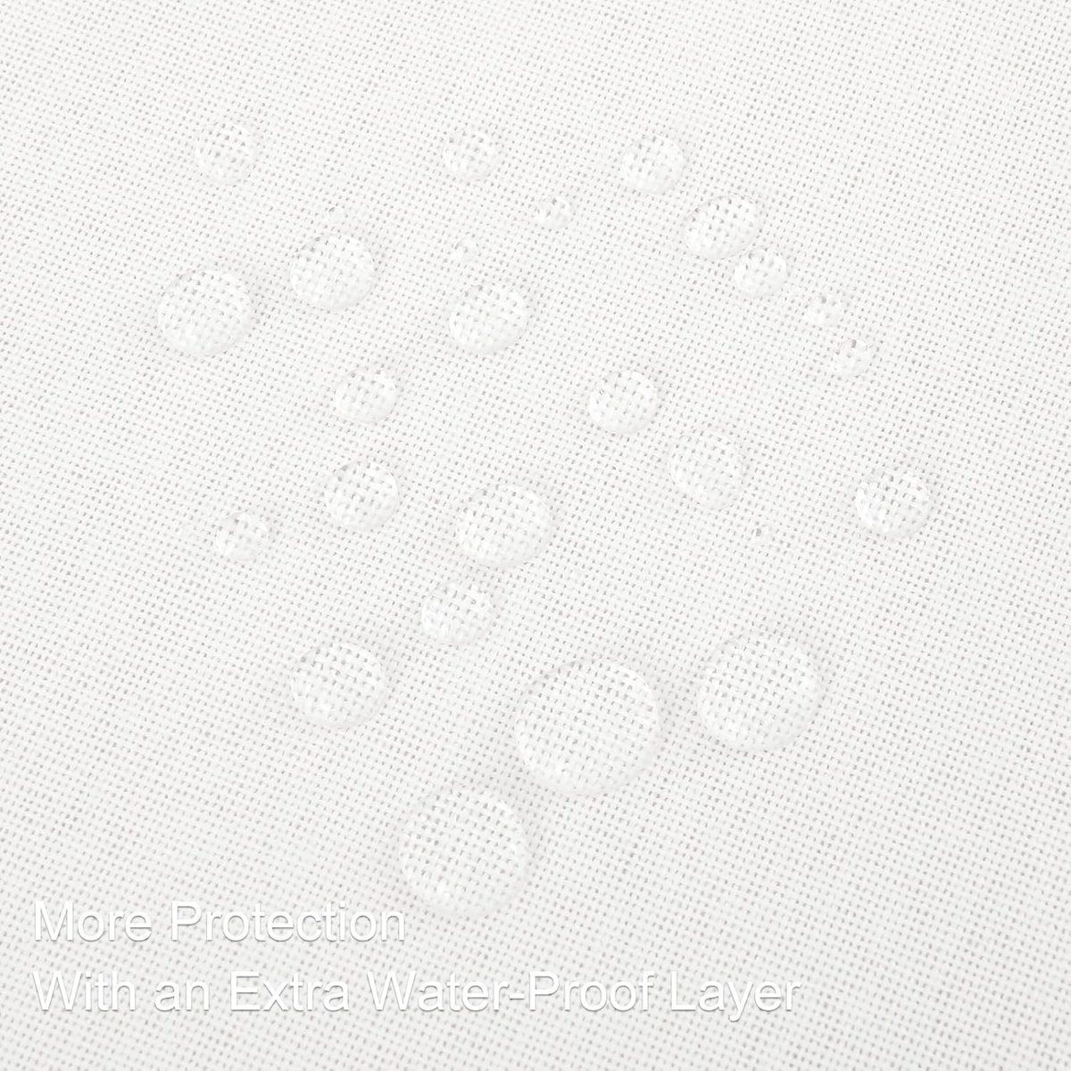 Rechthoekig Tafelkleed met Linnenlook en Waterafstotende Coating Wit 100x140 cm