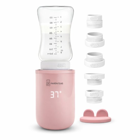 Flesverwarmer, draagbare flessenwarmer voor baby's