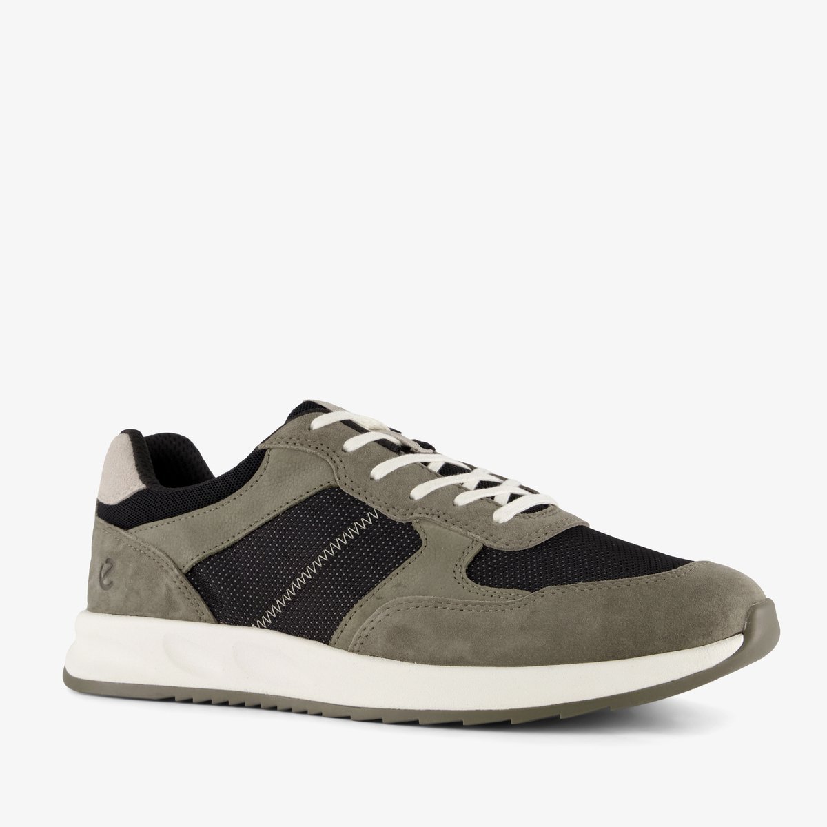 ECCO OTM leren heren sneakers groen