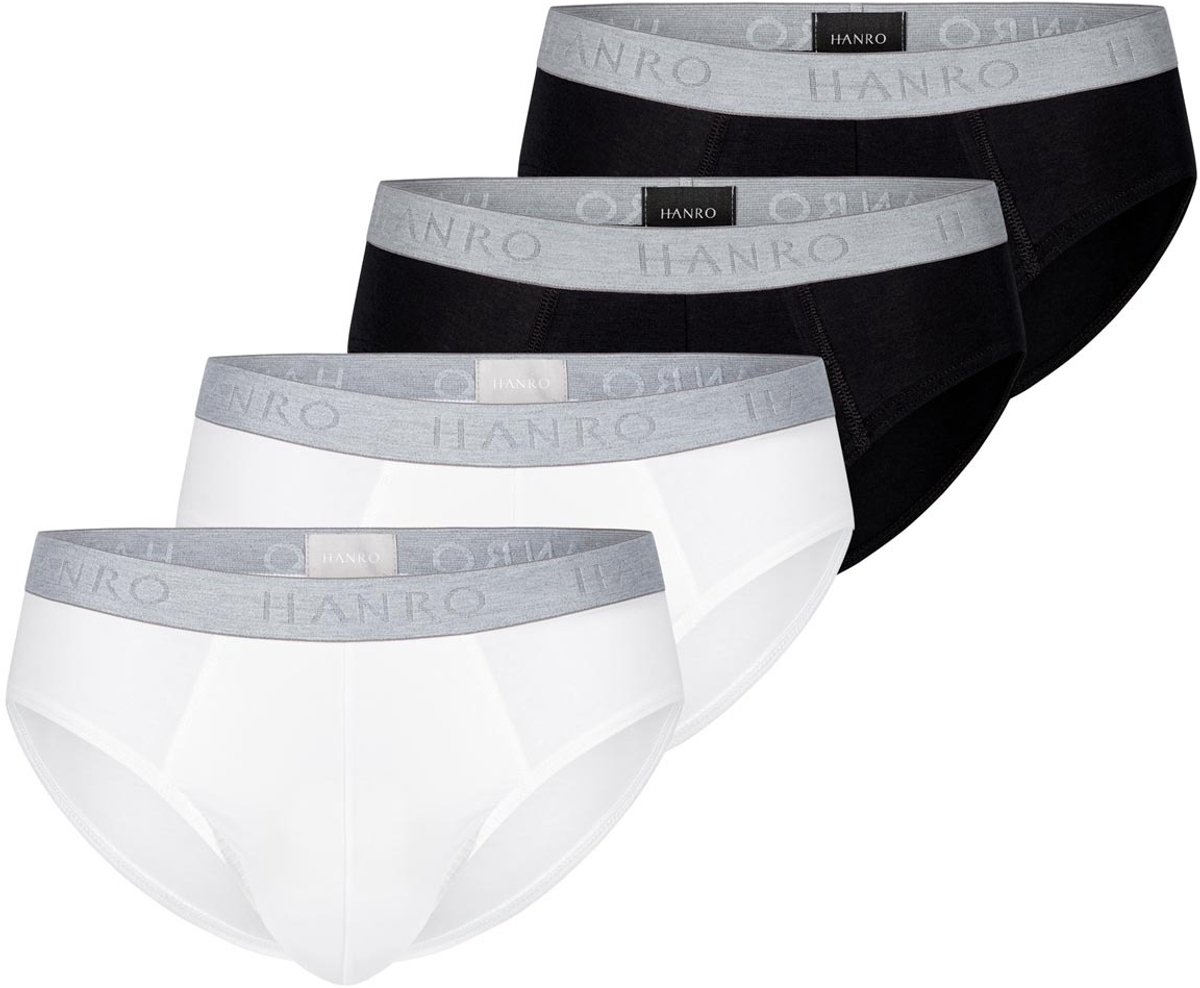 Hanro Heren slip / onderbroek 4 pack Cotton Essentials
