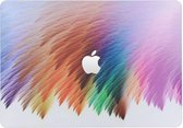 Design Hardshell Cover hoesje voor MacBook Air 13.3 inch (2018) - Kleurstrepen