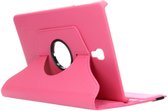 Tablet Hoes Geschikt voor Samsung Galaxy Tab A 10.5 (2018) - 360° Draaibare Bookcase - Roze /Fuchsia