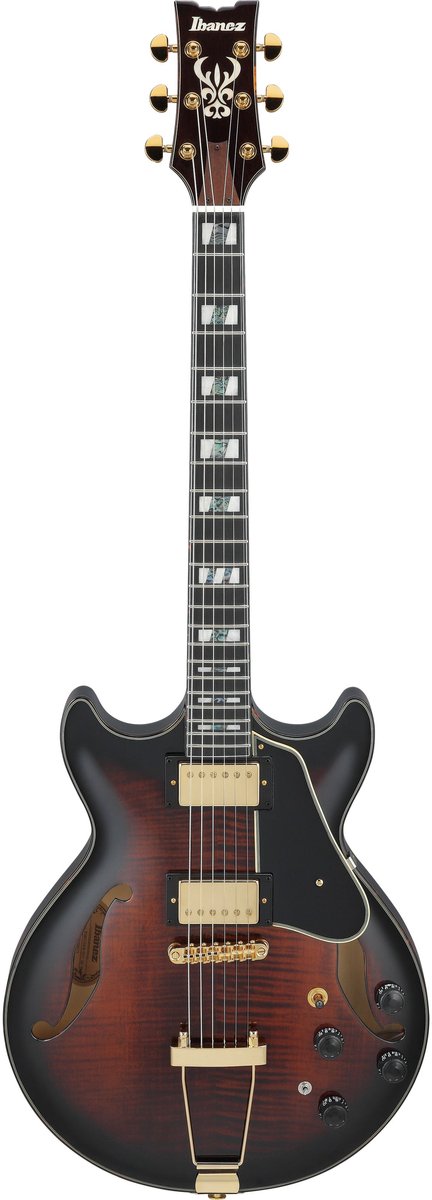 Ibanez Artstar AMH100FM-DVS Dark Violin Sunburst - Elektrische gitaar