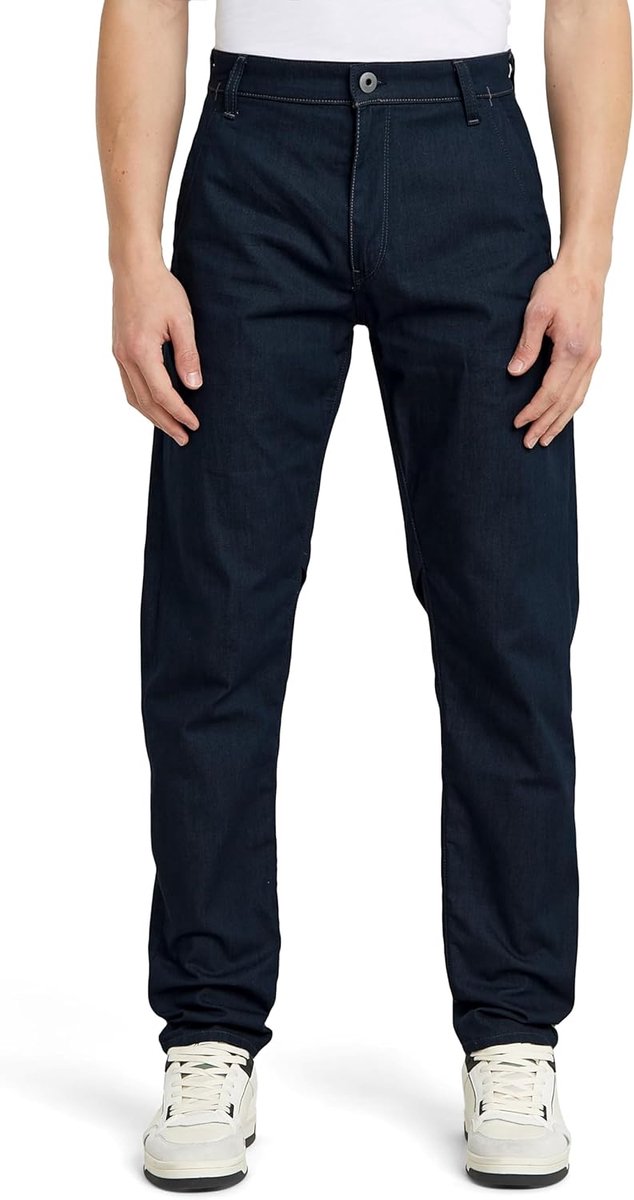 Tapered Chino Broek - Casual Herenbroek - Dagelijks Gebruik - Regular Tapered Fit