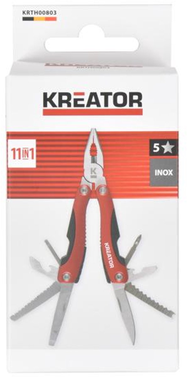 Kreator Multifunctioneel gereedschap KRTH00803 - Tang - 11 in 1