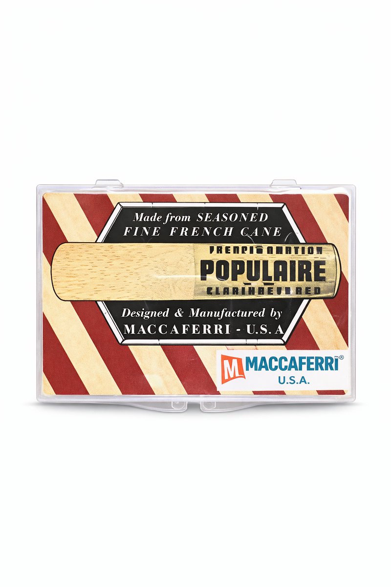 Maccaferri 2 medium soft klarinet rieten rietjes 5 stuks