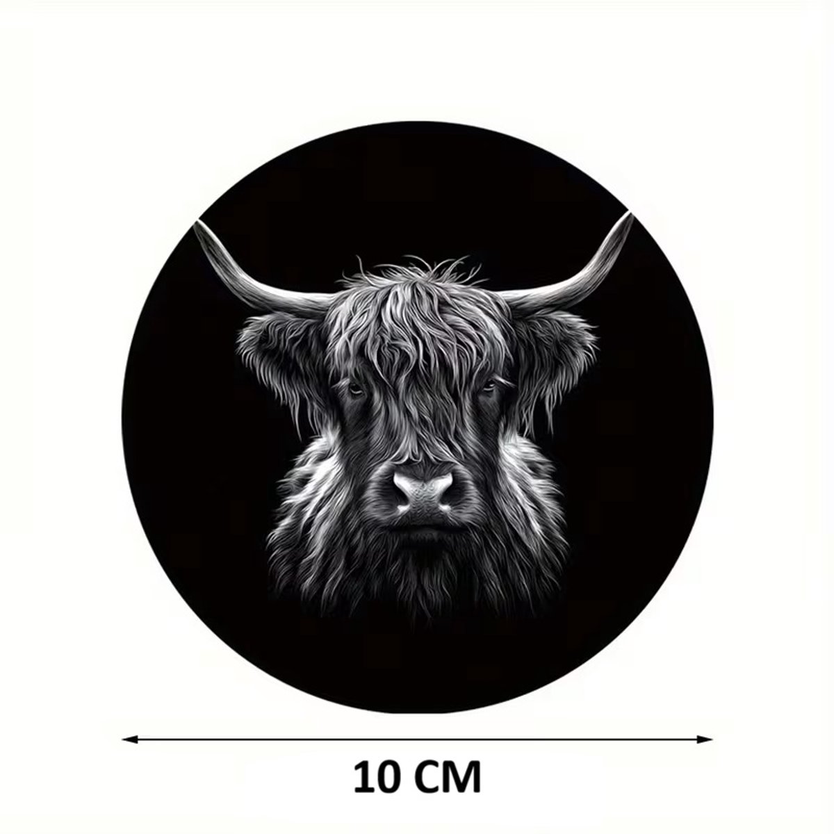 Onderzetters-Schotse Hooglanders- 6 stuks