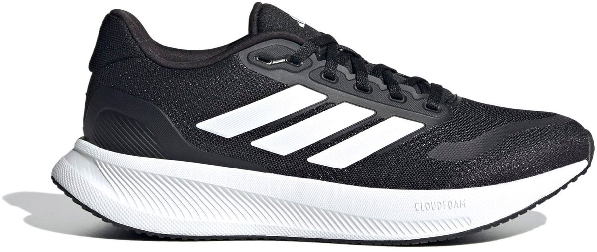 Adidas Runfalcon 5 Wide Hardloopschoenen Dames Zwart