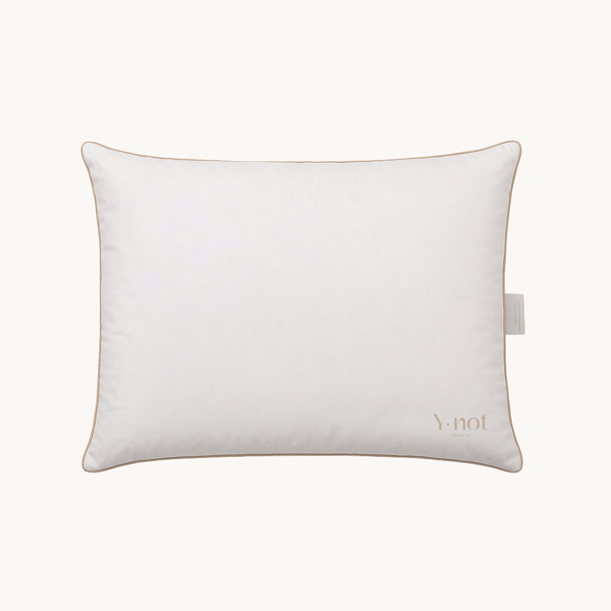 Y-NOT - Dreampillow Hoofdkussen Apres Ski Vegan Dons Kussen - Geschikt voor de meeste slaaphoudingen - Hollowfibre 3D - 70 x 60 cm