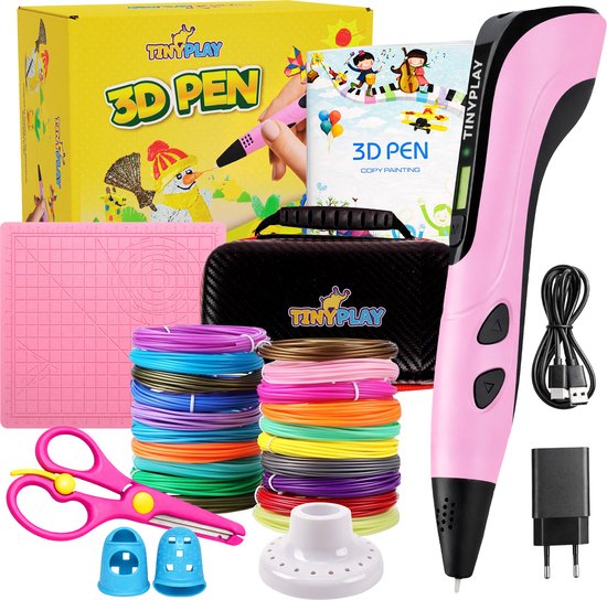TinyPlay 3D Pen Starterspakket XXL